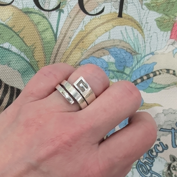 Gucci Jewelry - Gucci Silver G Logo Ring
